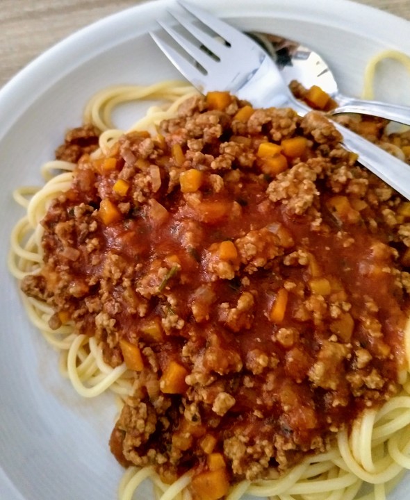 Leckere Tomaten - Hackfleischsauce mit Karotten von christina69zs ...