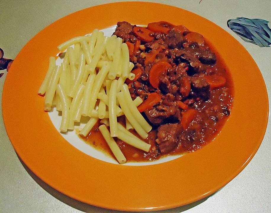 Chili - Gulasch mit Linsen von stefan59 | Chefkoch.de