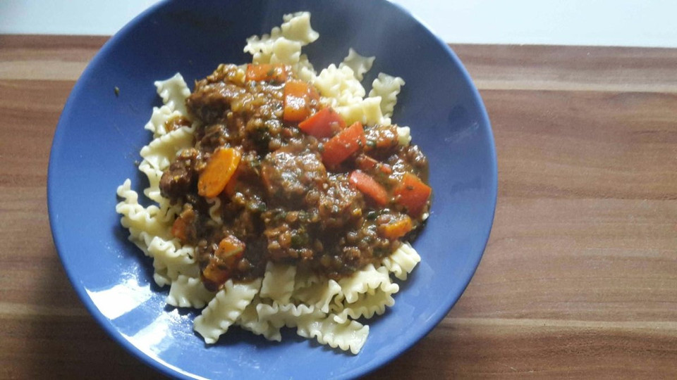 Chili - Gulasch mit Linsen von stefan59 | Chefkoch.de