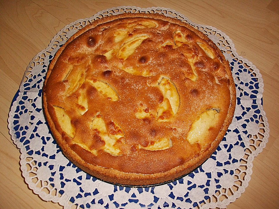 Apfel - Marzipankuchen von dirkfenske | Chefkoch.de