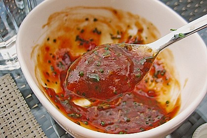 Scharfe Honig-Sauce 6