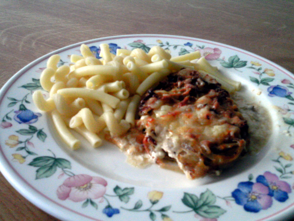 Sahne - Zwiebel - Schnitzel von Seide | Chefkoch.de