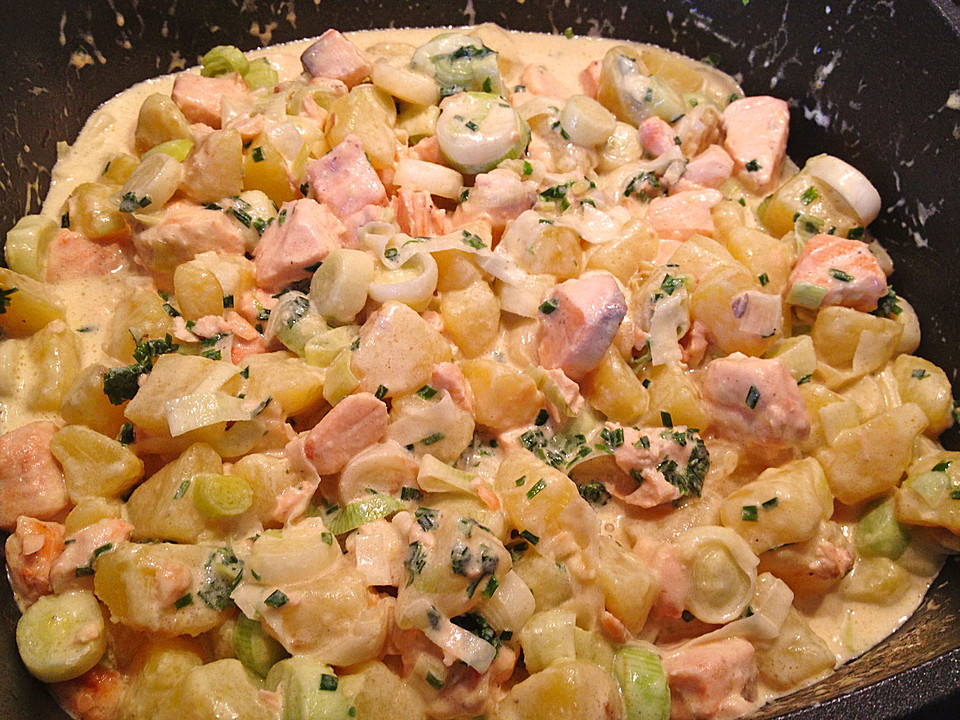 Lachs Kartoffel Pfanne Von Katie Chefkoch De