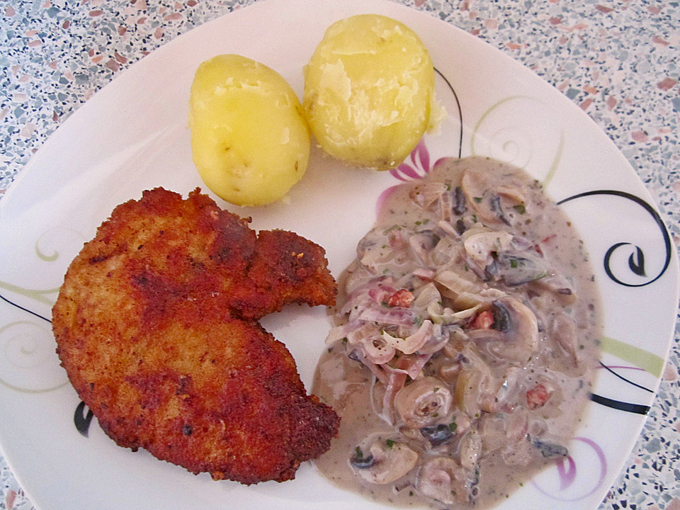 Champignon - Koteletts von Liesbeth | Chefkoch.de