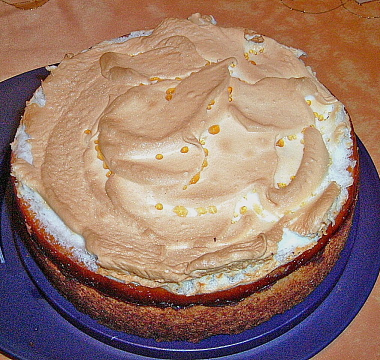 Käsekuchen mit Eischneehaube von toschitje | Chefkoch.de