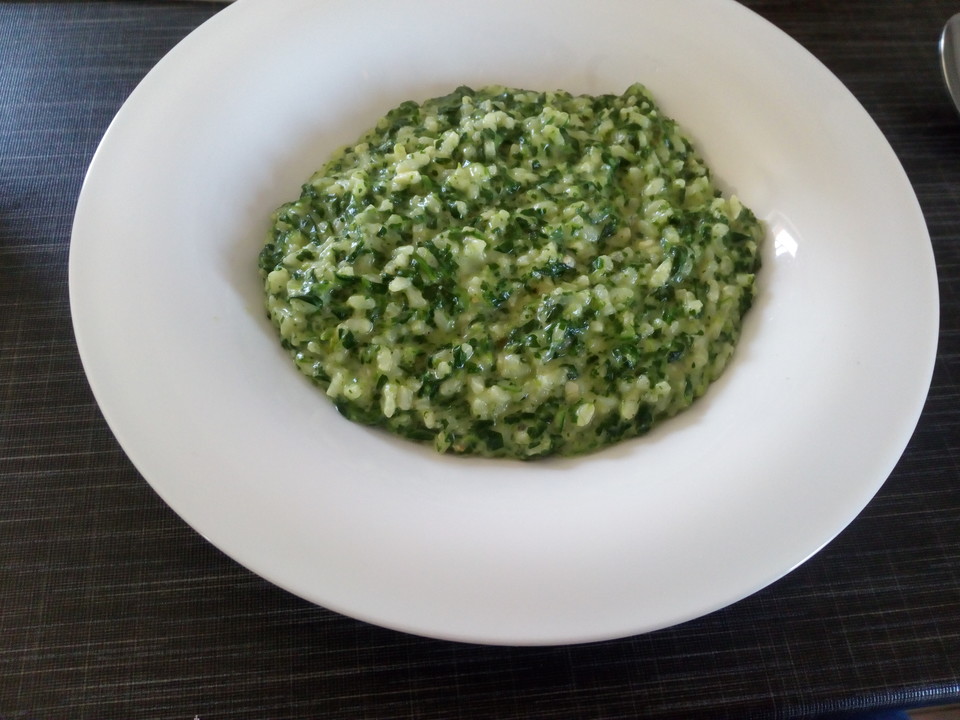 Risotto mit Spinat und von Sofi Chefkoch.de