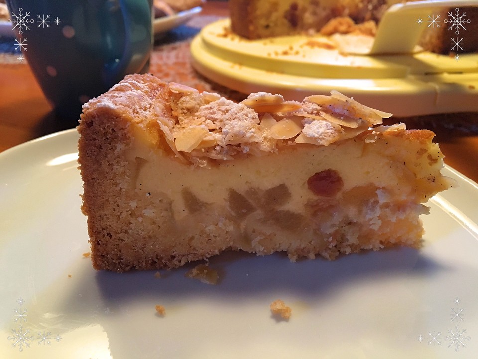 Bratapfelkuchen mit Zimt - Marzipan von dirkfenske | Chefkoch.de
