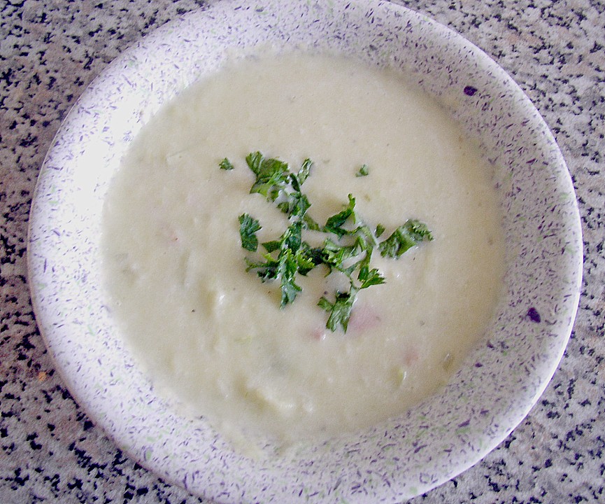 Porreesuppe mit Lachsschinken von pasta100 | Chefkoch.de