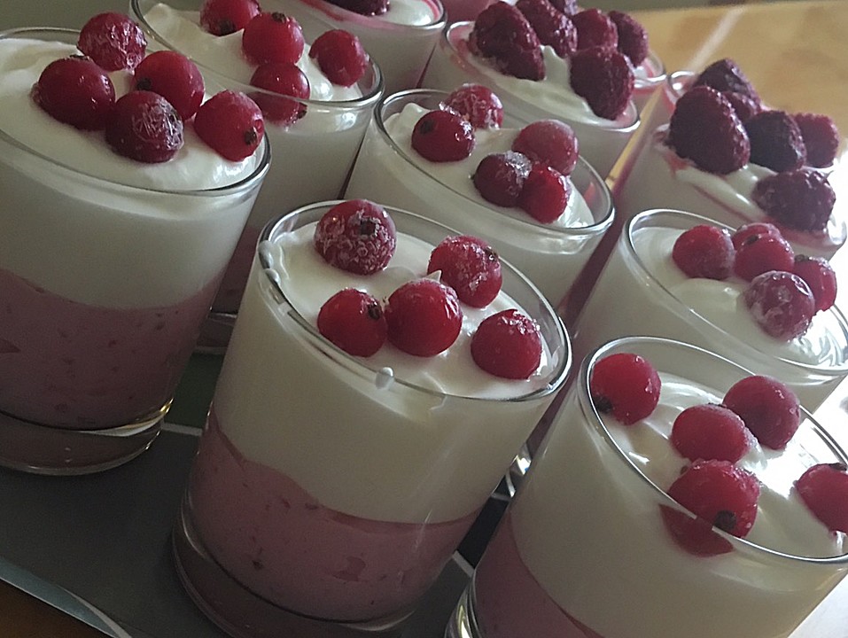 Mascarpone-Himbeerquark von julialeini | Chefkoch.de