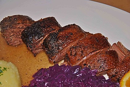 Gänsebrust im Bratschlauch mit Niedrigtemperatur 4