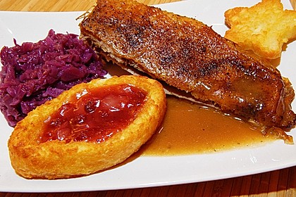 Gänsebrust im Bratschlauch mit Niedrigtemperatur 1