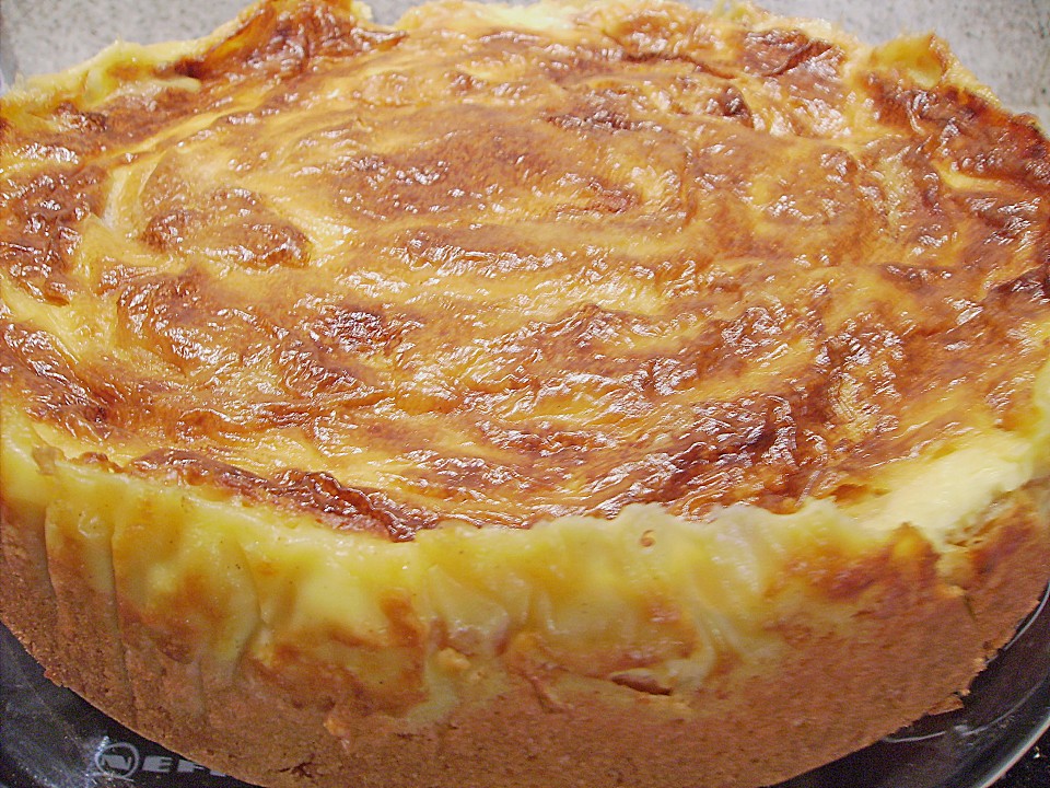 saftiger apfelkuchen mit pudding