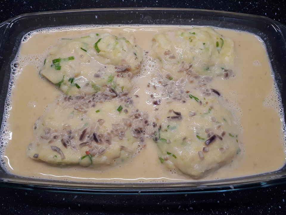 Lachs mit Kartoffel - Käse - Kruste von Fanca | Chefkoch.de