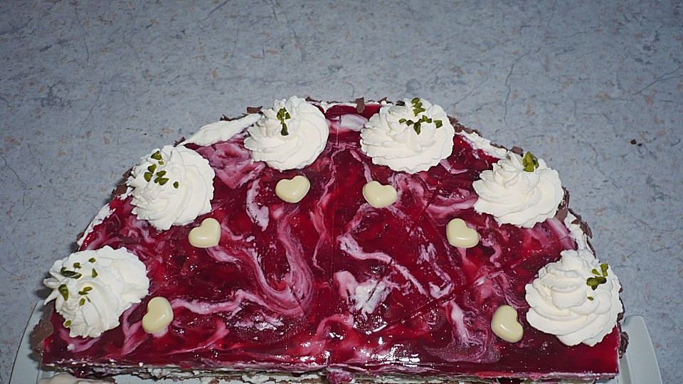 Rote Grütze Torte - blitzschnell und sommerlich leicht nach Ille von ...