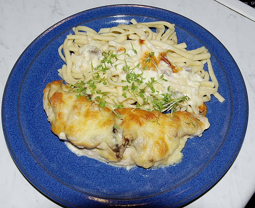 Putenschnitzel mit viel Knoblauch von andrea121198 | Chefkoch.de