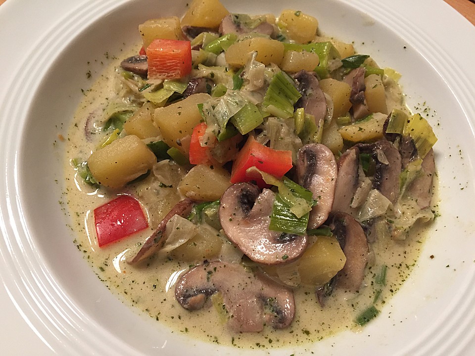 Pilzpfanne mit Lauch und Kartoffeln von ellmi1505 | Chefkoch.de