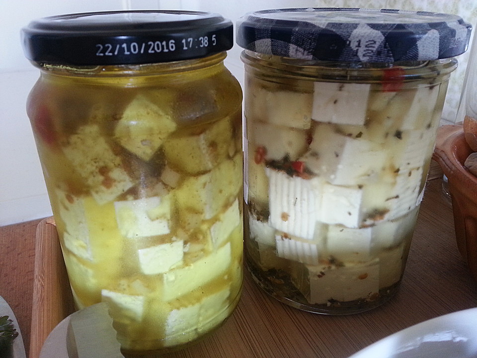Eingelegter Feta oder Schafskäse von eling | Chefkoch.de