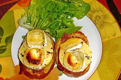 Gudruns Apfel - Speck - Ziegenkäse Türmchen mit Honig und Thymian 47