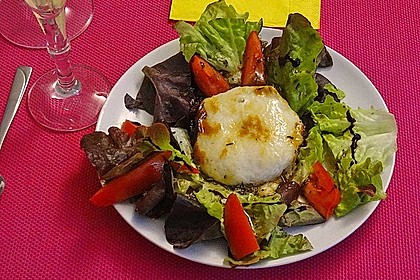 Gudruns Apfel - Speck - Ziegenkäse Türmchen mit Honig und Thymian 29