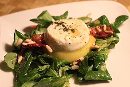 Gudruns Apfel - Speck - Ziegenkäse Türmchen mit Honig und Thymian 4