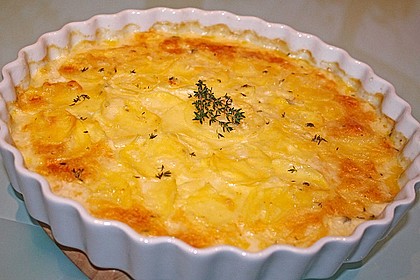 Kartoffelgratin mit frischem Thymian 1