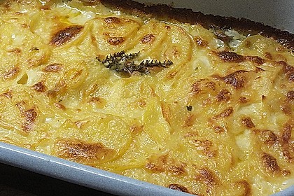 Kartoffelgratin mit frischem Thymian 4