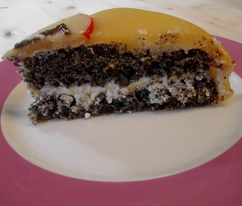 Mohn - Marzipan - Torte von luna1310 | Chefkoch.de