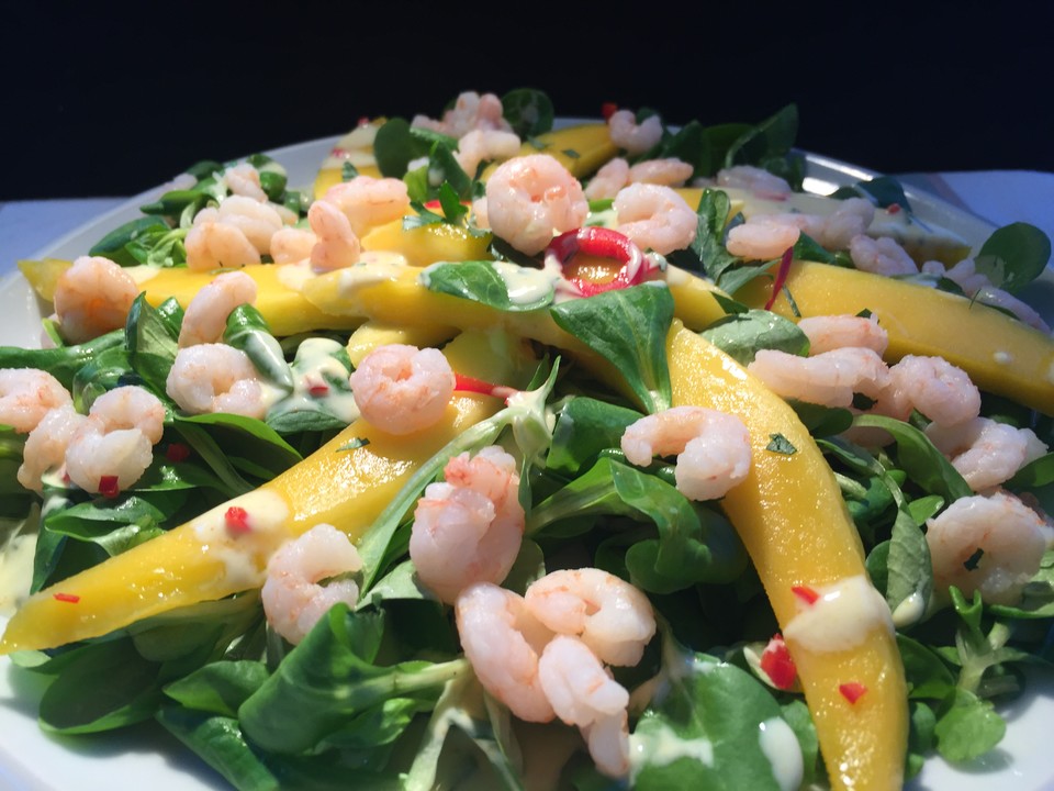 Garnelen - Mango Salat von chefkoch | Chefkoch.de