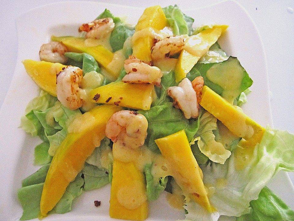 Garnelen - Mango Salat von chefkoch | Chefkoch.de