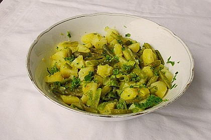 Grüne Bohnen - Kartoffel - Salat 14
