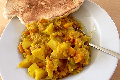 Rote - Linsen - Curry 13