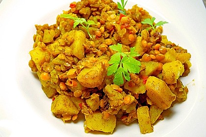 Rote - Linsen - Curry 1