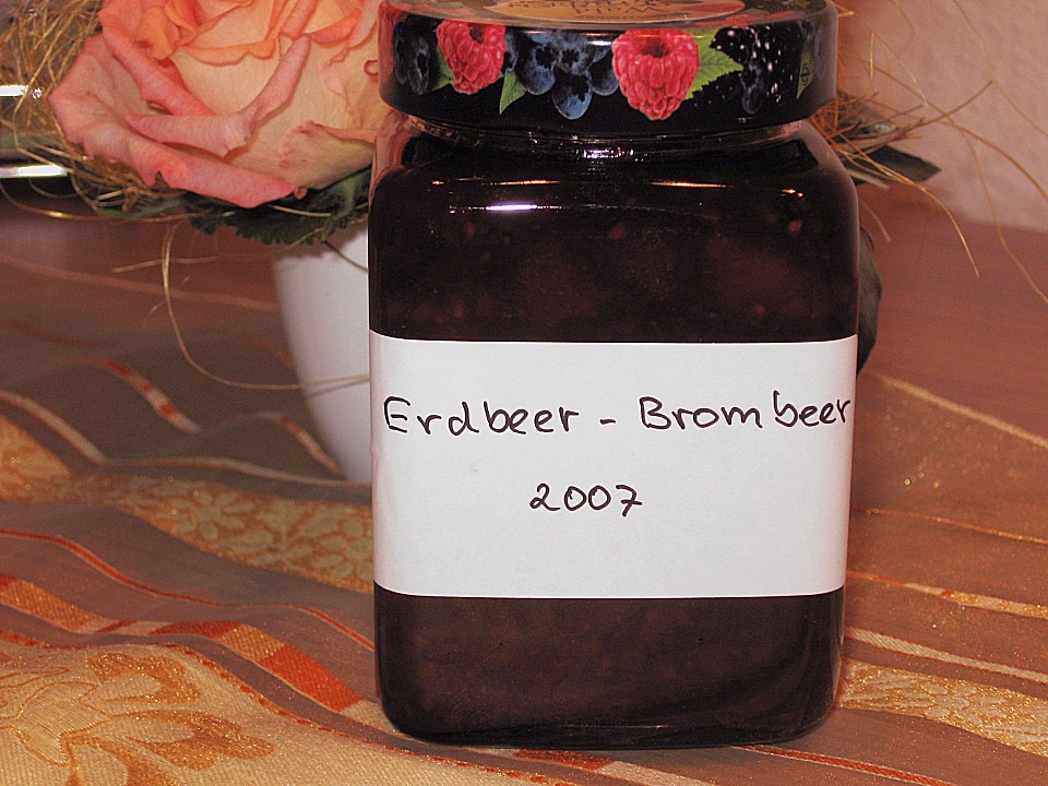 Erdbeer - Brombeer - Marmelade von feuermohn | Chefkoch.de