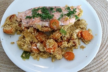 Lachs-Couscouspäckchen 130