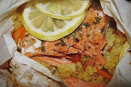 Lachs-Couscouspäckchen 70