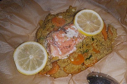 Lachs-Couscouspäckchen 140