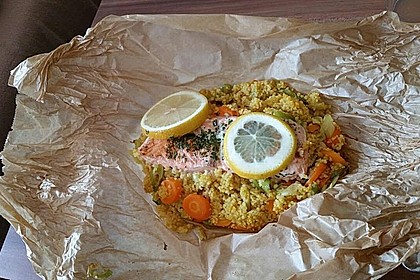 Lachs-Couscouspäckchen 80