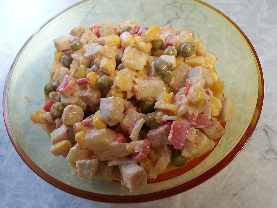 Mexikanischer Salat mit Hähnchen von Gisi-Maus | Chefkoch.de