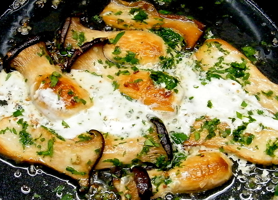 Kräuterseitlinge mit Pasta von schrat | Chefkoch.de Kräuterseitlinge mit Pasta von schrat | Chefkoch.de