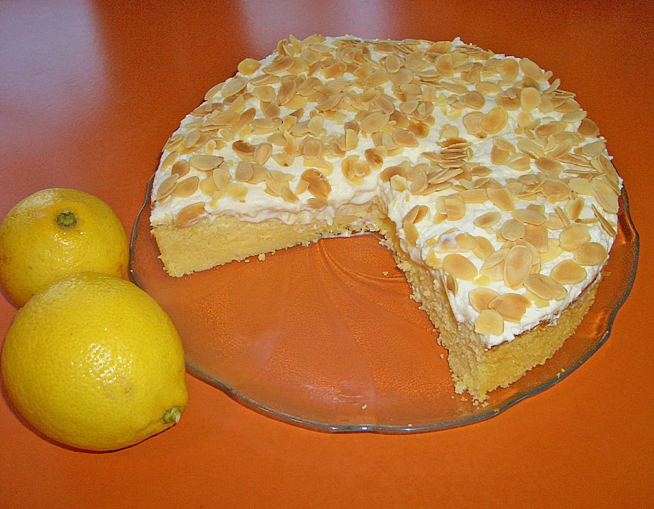 Zitronengrießkuchen mit saurer Sahne von Zimtreiter | Chefkoch.de