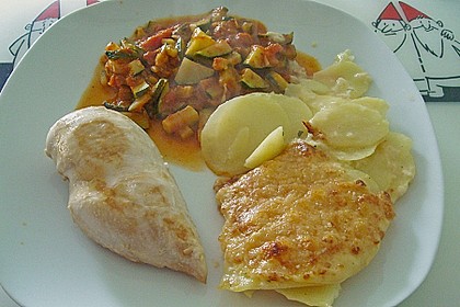 Kartoffelgratin 60
