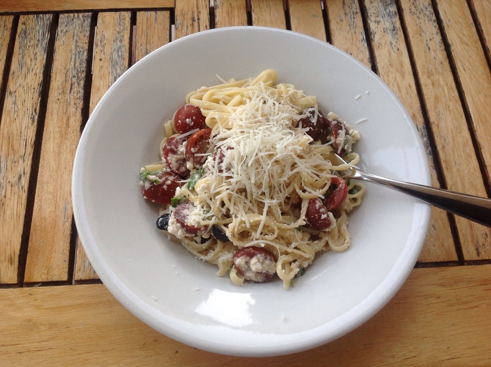 Tagliatelle mit Ricottacreme von LadyLily | Chefkoch.de