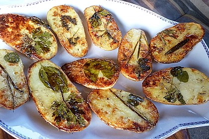 Ofenkartoffeln mit frischen Kräutern 27