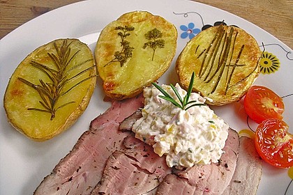 Ofenkartoffeln mit frischen Kräutern 21