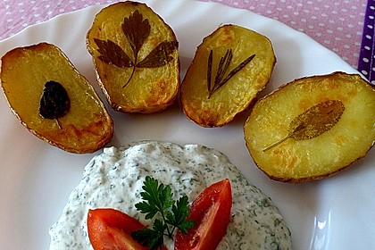 Ofenkartoffeln mit frischen Kräutern 10