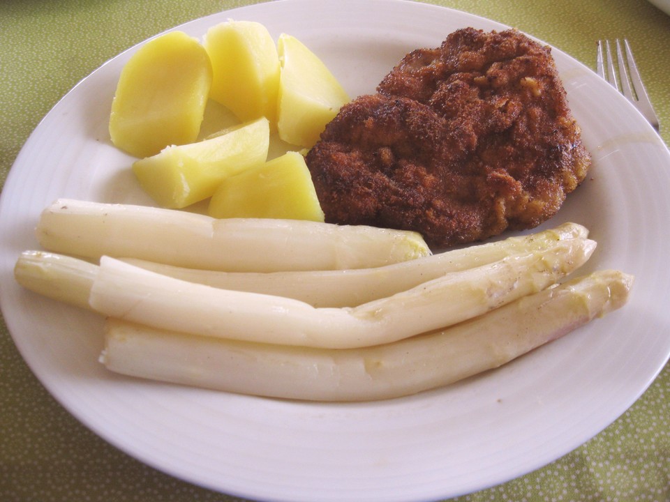 Spargel - Schinken - Schnitzel von kamet | Chefkoch.de