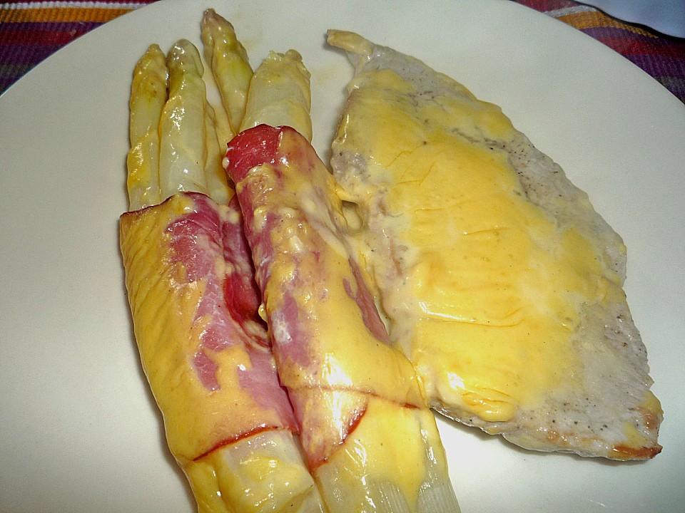 Spargel - Schinken - Schnitzel von kamet | Chefkoch.de