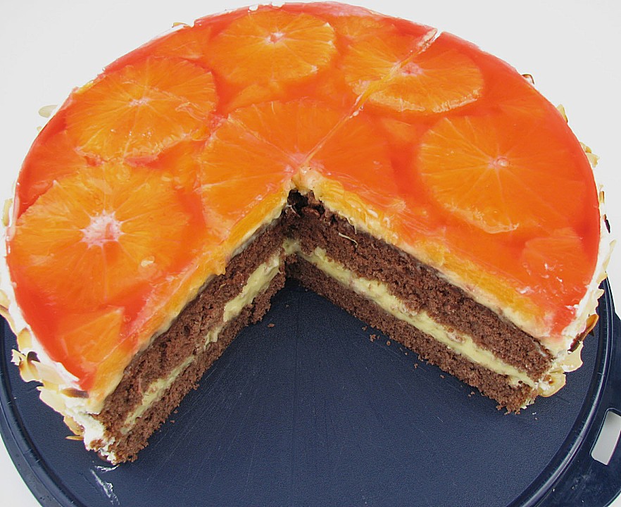 Orangen-Schoko-Torte von Wuschel27 | Chefkoch.de