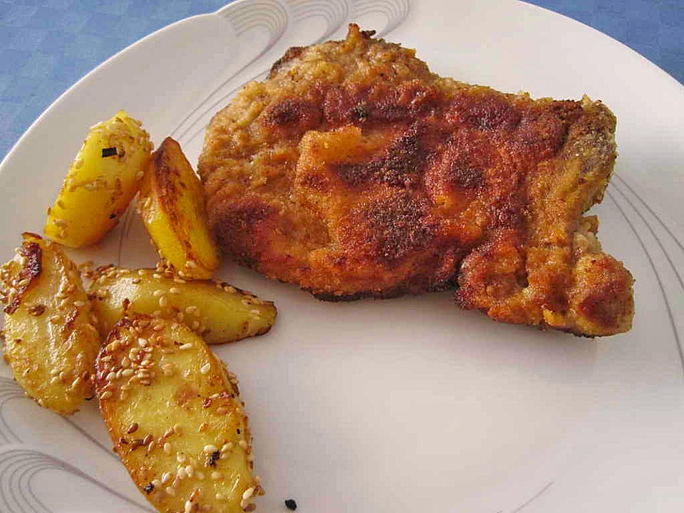 Panierte Kalbskoteletts von Bärchenmama | Chefkoch.de