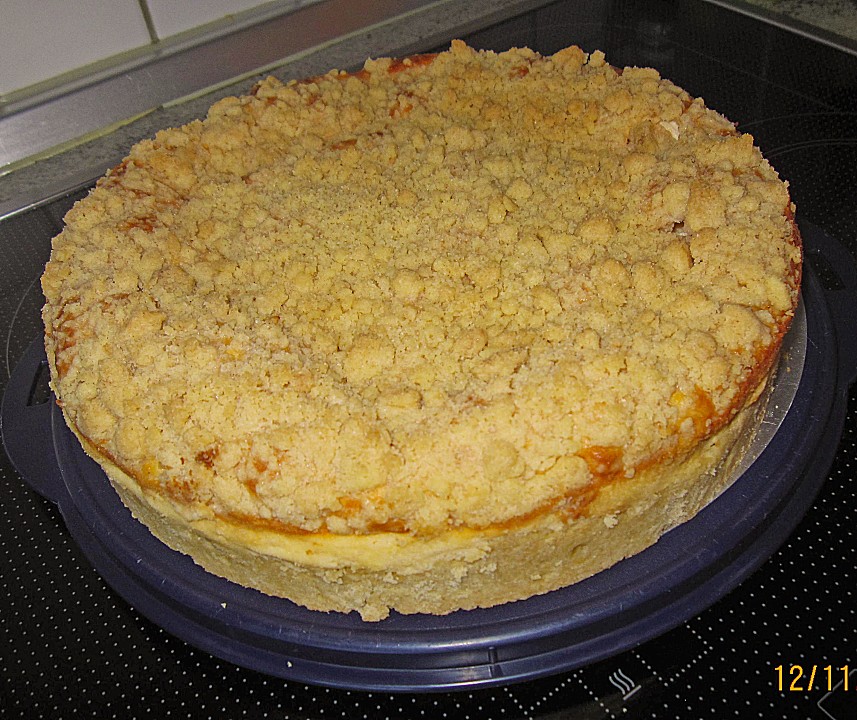 Streusel - Käsekuchen mit Äpfeln von Timberly1 | Chefkoch.de